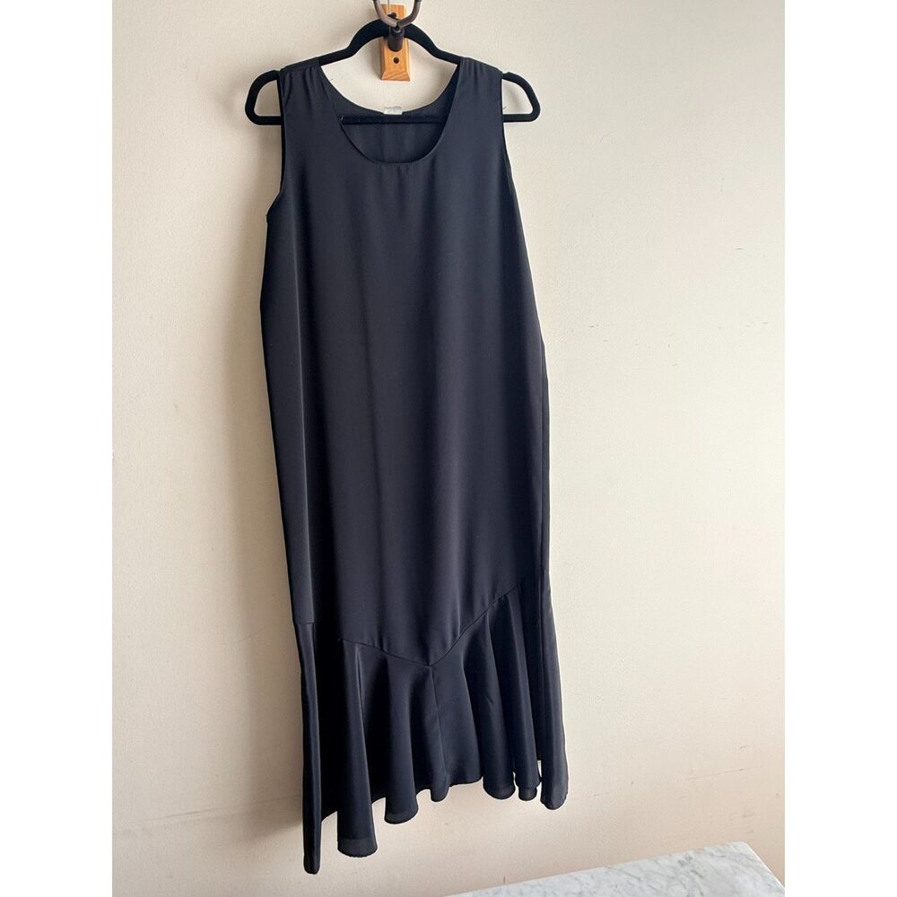 Vintage choral gown - black polyester